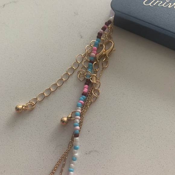 Universal Thread Sunflower and Heart Necklace 3 Piece Set - Gold Tone - NWT - Picture 6 of 6